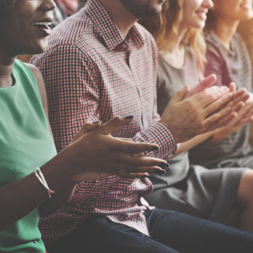 Audience Applaud Clapping Happines Appreciation Training Concept