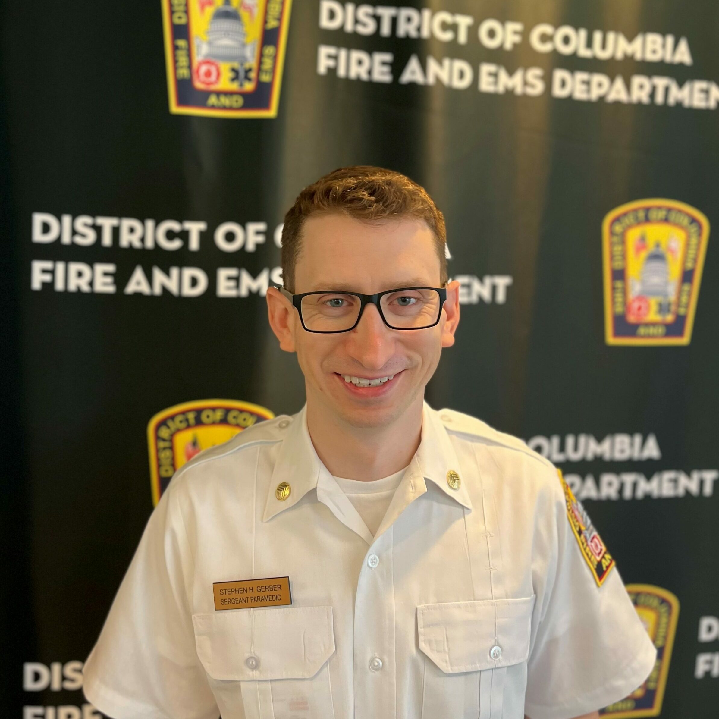 A headshot of Stephen Gerber, member of Citizen CPR Foundation's 40 Under 40 class of 2023.